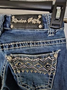 Rodeo Girl by Liz Embroidered Bootcut Jeans